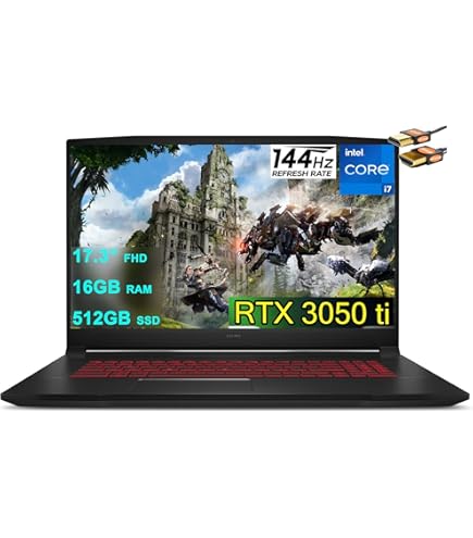 Amazon.com: MSI Katana GF76 17.3” 144Hz FHD Gaming Laptop: Intel