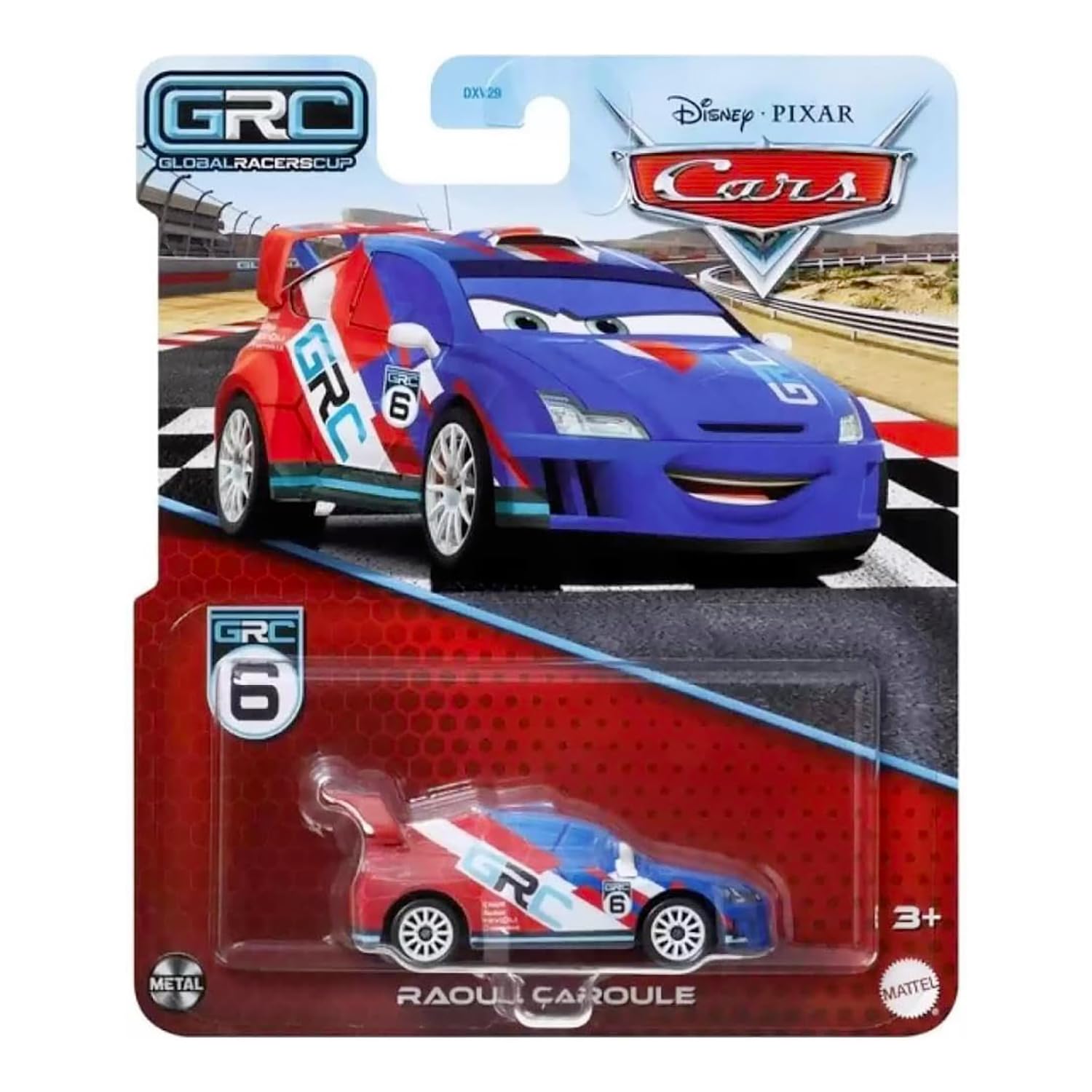 Cars 3 Single Character Car RAOUL CAROULE HTY12