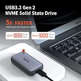 SSK 500GB Portable NVMe SSD USB 3.2 Gen2 Type-C XBOX PS5 Laptop view 2