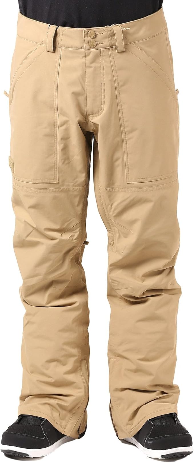 burton khaki snowboard pants