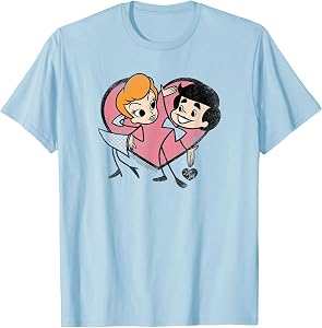 I Love Lucy Cartoon Love T-Shirt