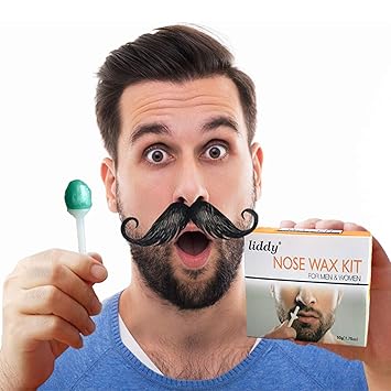 Nose Wax Kit Liddy Nose Hair Removal Wax Kit Microwavable Home