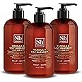 Soapbox Liquid Hand Soap, Vanilla & Lily Blossom - Gentle, Moisturizing Hand Cleanser, Vegan, Cruelty Free Hand Soap for Bathroom and Kitchen, 12oz Pump Bottles (Pack of 3)