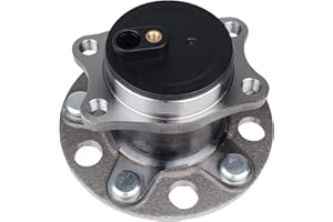Autoround 512332 Rear Wheel Bearing and Hub Assembly Compatible with Jeep Compass/Patriot 2007-2017, Chrysler 200 2011-2014/ Sebring 2007-2010, Dodge Avenger 2008-14/ Caliber 07-2012, 5 Lug w/ABS