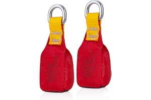 RESQT 2 Pack 8.8/10.6/12.4 OZ Throw Weight Bag, Outdoor Sports Arborist Throw Bag, Climbing Rope Bags for Tree Rock Spelunking, Red