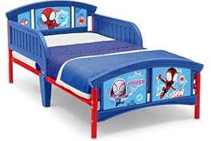 Delta Children Plastic Toddler Bed, Marvel Spider-Man