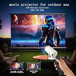 HY 300 Mini Projector,with Wifi and Bluetooth 4k