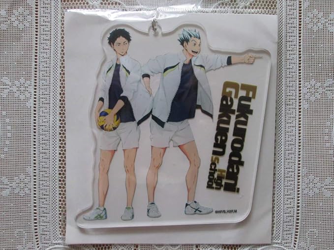 Amazon Co Jp ハイキュー 木兎 光太郎 赤葦 京治 アクリルキーホルダー 梟谷 セカンドシーズン ホビー 通販