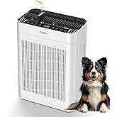 TER Air Air Purifier for Home Large Room Bedroom Up to 3000 Sq Ft with Washable Filters, H13 HEPA Filter, Double-Sided Air In
