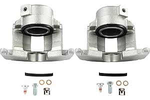 ACZCR 184015 184014 Front Left & Right Disc Brake Calipers Assembly w/o Bracket Compatible For AMC 1977-1981,For Jeep 1978-1981