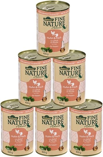 Dehner Fine Nature Katzenfutter Adult Lebensmittelqualitat Huhn Und Fisch 6 X 400 G 2 4 Kg Amazon De Haustier