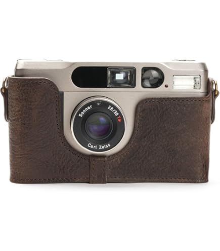 Amazon.com : Contax T2 Case, BolinUS Handmade Genuine Real Leather