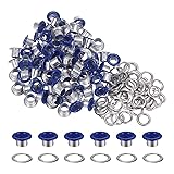 HARFINGTON 100PCS Grommets Eyelets 1/4 Inch