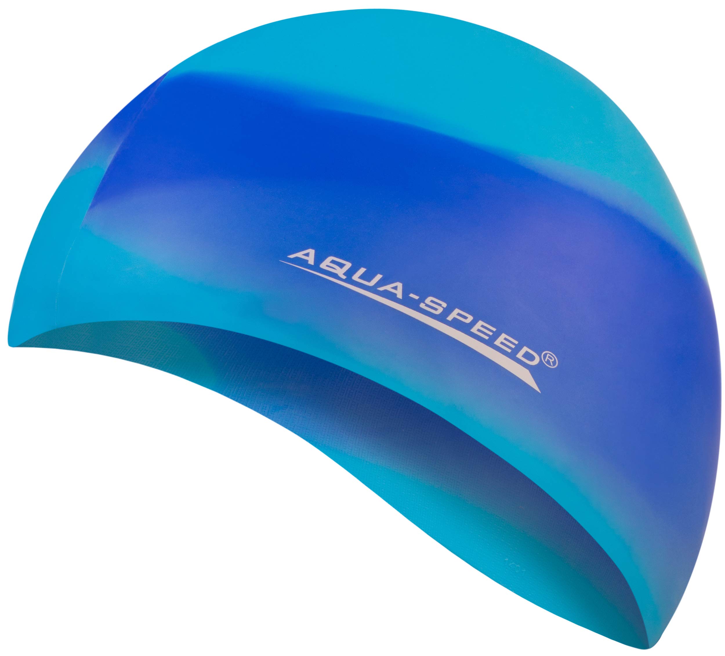 Aqua Speed BUNT Colourful swim cap + microfibre towel | adult | child | swimming cap | silicone | tearproof | waterproof | 31. colourful / 81