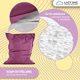 LAZY BAG XL 250L Beanbag Cushion Armchair for Kids & Adults - Violet view 6