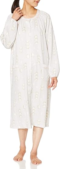 Amazon ナルエー ルームウェア ワンピース ネグリジェ Narue Conpany Limited 柔らか接結ハリネズミ 503 レディース グレー 日本 M L 日本サイズm L相当 ルームワンピース ネグリジェ 通販