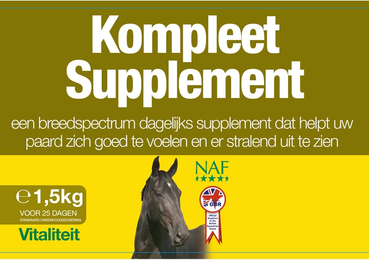 NAF General Purpose Supplement 1.5kg, Daily Vitamin & Mineral Support for Horses, Supports Condition, Coat Health - Image 3