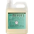 MRS. MEYER'S CLEAN DAY Liquid Hand Soap Refill, Basil, 33 fl oz | Moisturizing Liquid Hand Soap, Softens and Cleans Hands, Cr