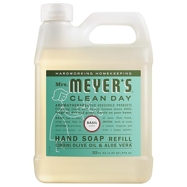 MRS. MEYER’S CLEAN DAY HAND SOAP REFILL, MADE...