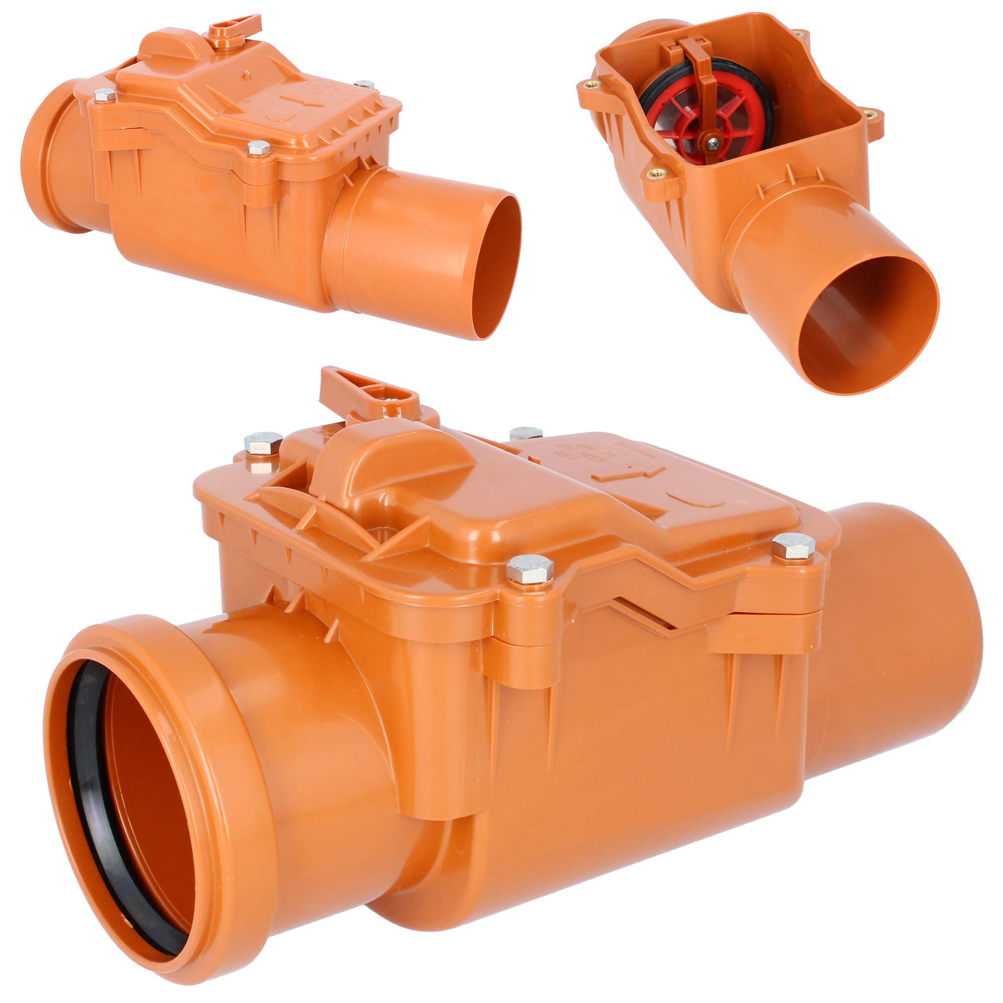 Backflow Valve for Backflow Valve fi 50, 75, 110, 160, 200 for KG Pipe Waste Water