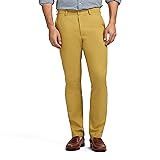 IZOD Men's American Chino Flat-Front Straight-Fit