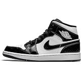 Amazon.com: Jordan Retro 1 Mid Negro/Blanco y Negro, Multi, 11.5 D(M) US :  Ropa, Zapatos y Joyería
