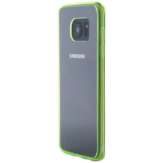 Ultratec Smartphone Hybrid Schutzhülle / Schale mit farbigem TPU-Rand für Samsung Galaxy S7 Edge, inkl. Reißverschluss-Tasche