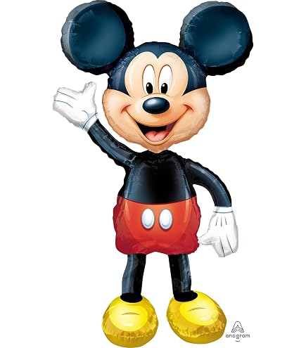 Disney MICKEY MOUSE Multicolor Balloon Visor Amazon.com: Anagram Party Destination Disney Mickey Mouse  main image 3