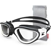 ZIONOR Swim Goggles, G1 SE Swimming Goggles Anti-Fog for Adult Men Women