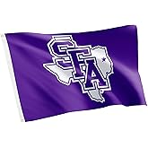Desert Cactus Stephen F. Austin State University SFASU Flag - 3 x 5 Feet Lumberjacks Banner, Indoor/Outdoor Durable Fabric, 100% Polyester Design (Style A)
