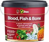 Vitax Blood Fish & Bone Organic Fertiliser 5Kg - Slow Release, Root & Flower view 1