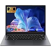 EYY Laptop Computer 16GB (8+8) RAM 512GB SSD, 14" 2K Resolution 3:2 Notebook Display, Intel M3-8100Y Processor(up to 3.40 GHz), MS Office, Win 11 Laptop with Keyboard, WiFi 5, BT 5, HDMI, Gray