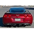 Replacement for 2005-2013 Chevrolet Corvette C6 All Models | ZR1 Extended Style Rear Trunk Lid Wing Spoiler (ABS Plastic - Hydro-Dipped Carbon Fiber)