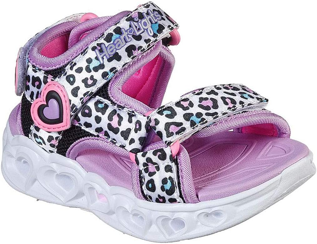 skechers light up sandals childrens