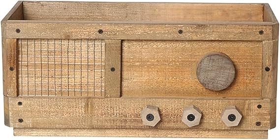 Estante de almacenamiento de CD vintage, cafetería, barra de ocio