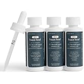 Happy Head Minoxidil Topical Hair Serum 5% Solution for Men, Hair Growth Support Formula, Unscented Scalp Application for Dai