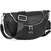 GAEKEAO Crossbody Bags for women Fashion Sling Purse Shoulder Bag Funny Pack Vegan Leather Chest Belt Bum Bag for Travel
