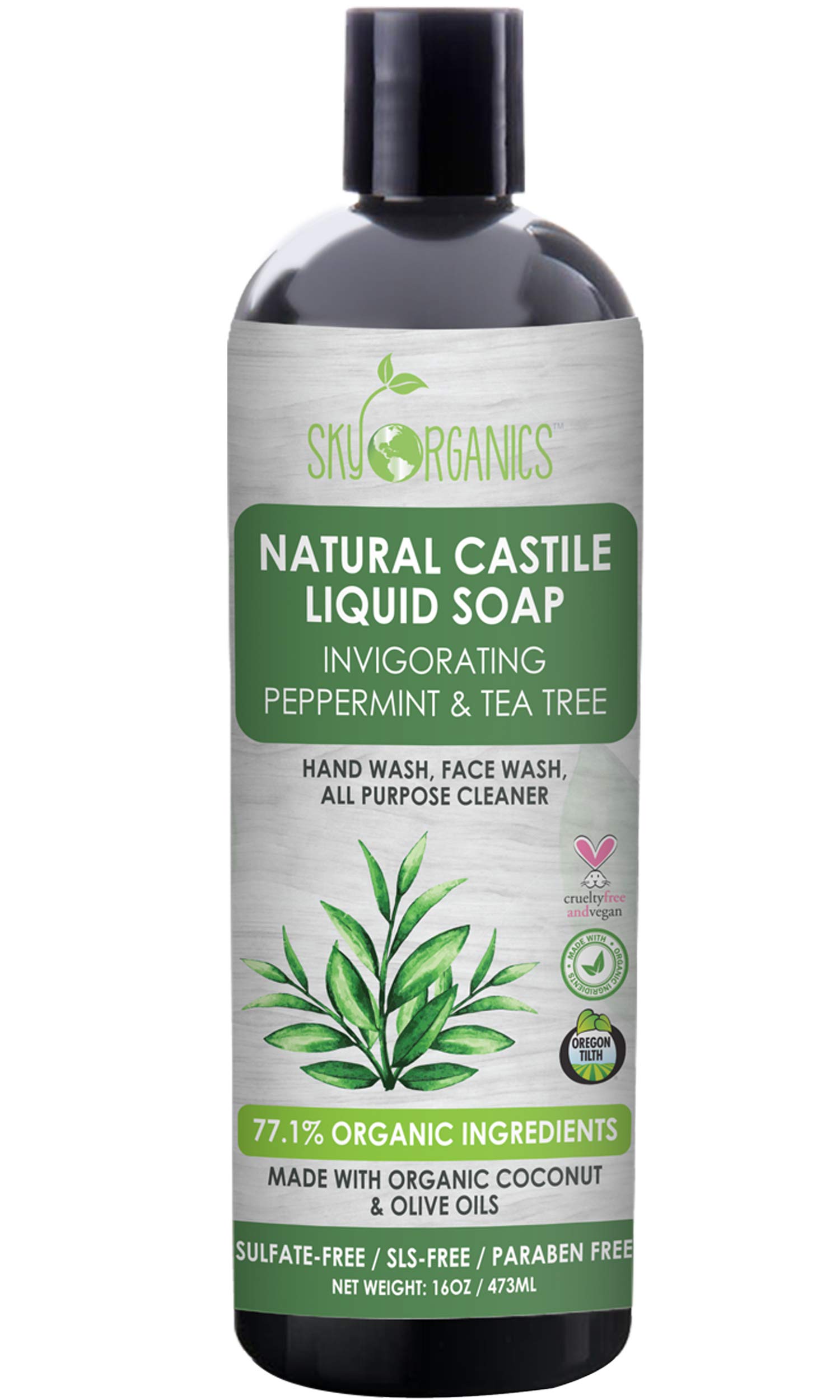 Castile Soap Organic Florida Citrus by Sky Organics (16oz