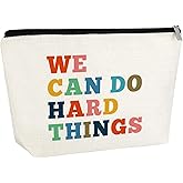 Positive Quote Gifts for Women Inspirational Makeup Bag for Psychologist Mental Health Motivational Gifts for Coworkers Friend Female Cosmetic Bag with Zipper Encourage Gift for Her Travel Pouch