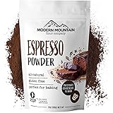 Espresso Powder for Baking - Achieve Rich Chocolate Flavor - Great for Baking - All-Natural - Fine Powder - Easily Dissolves 