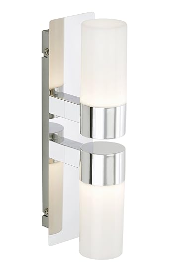 Briloner Leuchten LED Badezimmerlampe, Wandleuchte, Badlampe, Badleuchte, Badezimmerleuchte, LED Badleuchte, Badleuchten Deck
