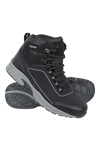 Mountain Warehouse Ramble Mens Waterproof Softshell Walking Boots Charcoal  Mens Shoe Size 13 US