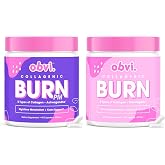 Obvi Collagenic Burn Day &amp; Night Bundle | Collagen, Green Tea, Ashwagandha, GABA &amp; Melatonin | 24-Hour Collagen Support