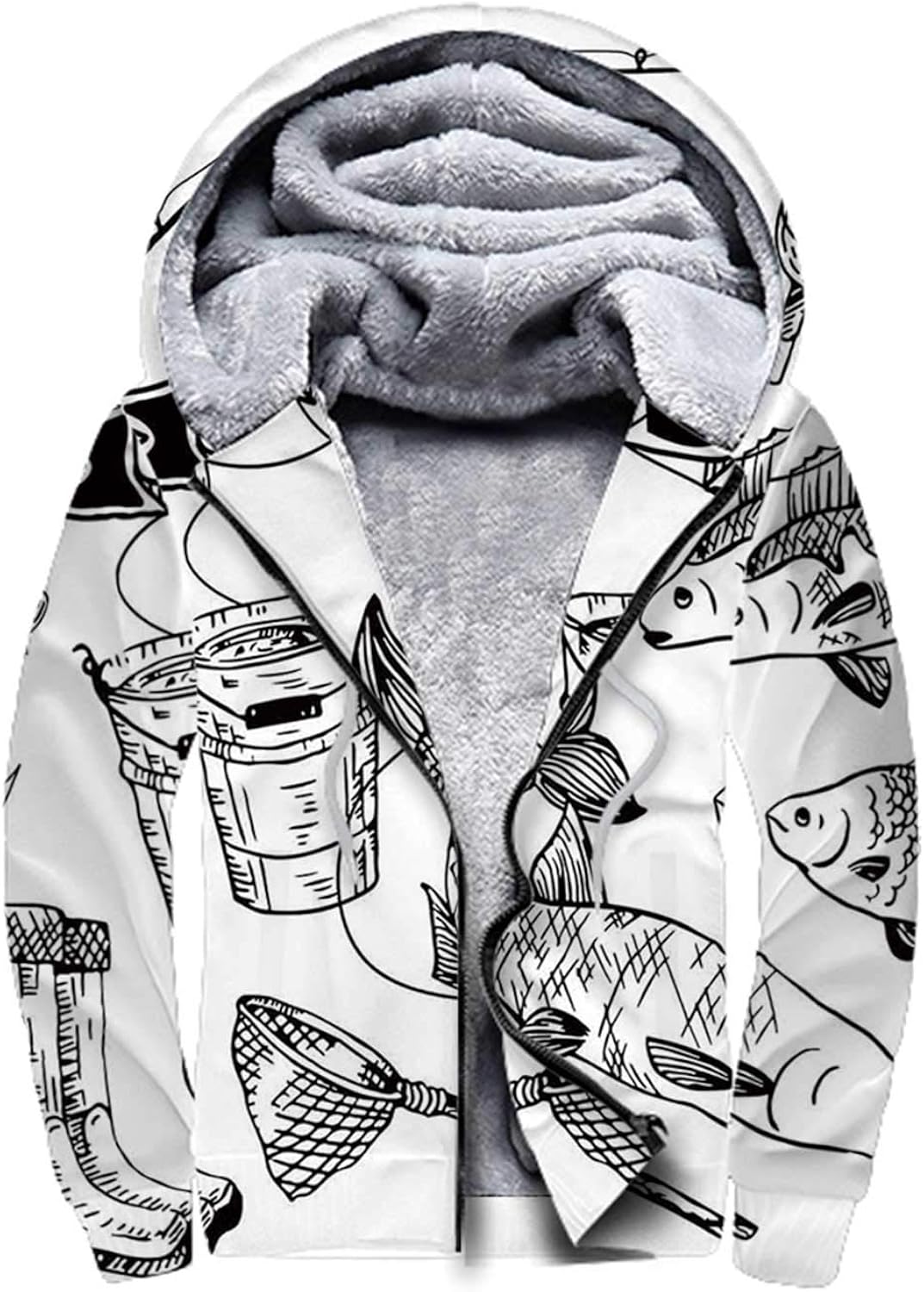 circle zipper sweater