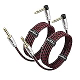 Augioth Guitar Cable 15 ft 2 Pack, Electric
