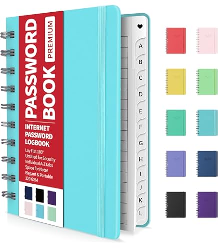 Personal Filofax Paper Set – Payments, Passwords, Finance – 20 Pages