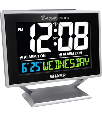 Amazon.com: La Crosse Technology Curved Blue LED Atomic Dual Alarm