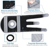 AVIDDA Knee Support 2 Pack Open Patella with 3 Straps Grey view 2