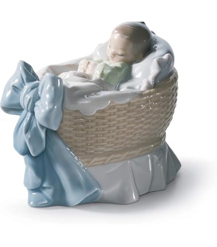 Amazon.com: LLADRÓ A New Treasure Girl Figurine. Porcelain