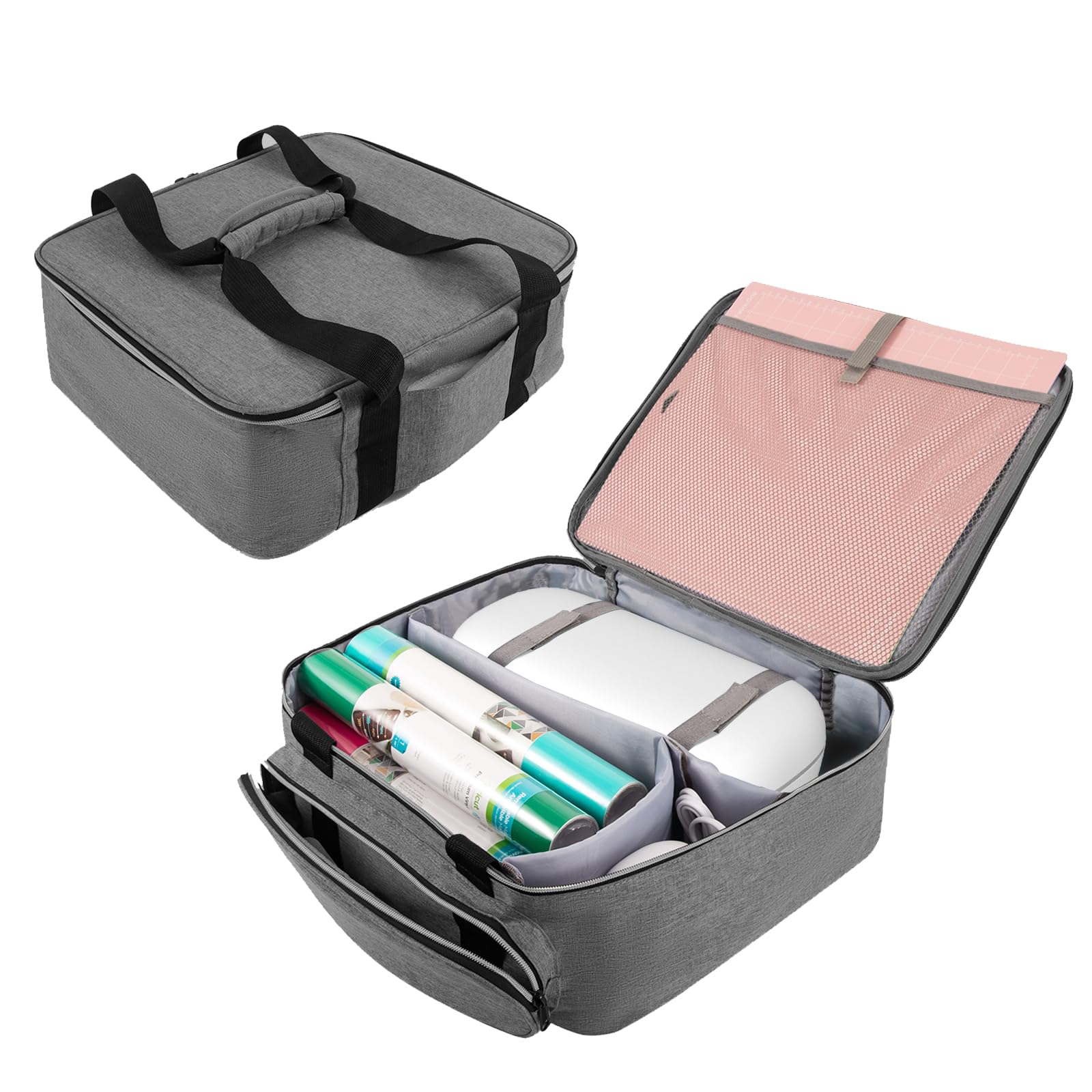 Carrying Case for Circut Joy Xtra Smart Cutting Machine,Portable Cricut Joy Xtra Carrying Storage Bag with Pockets & Handle for Travel.Tote Bag for Extra Machine Storage,Cricut Joy Xtra Accessories.